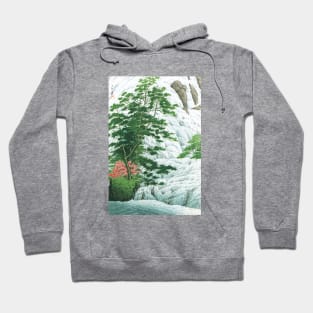 Yudaki Falls at Nikko by Kawase Hasui Hoodie